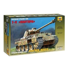   Zvezda Zvezda Military Panther Ausf. D. 1:35 makett harcjármű (3678)