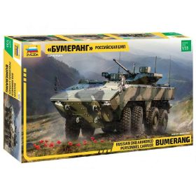   Zvezda Zvezda Bumerang Russian APC 1:35 makett harcjármű (3696)