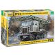 Zvezda Zvezda STZ-5 with BM-13 KATYUSHA 1:35 makett harcjármű (3700)