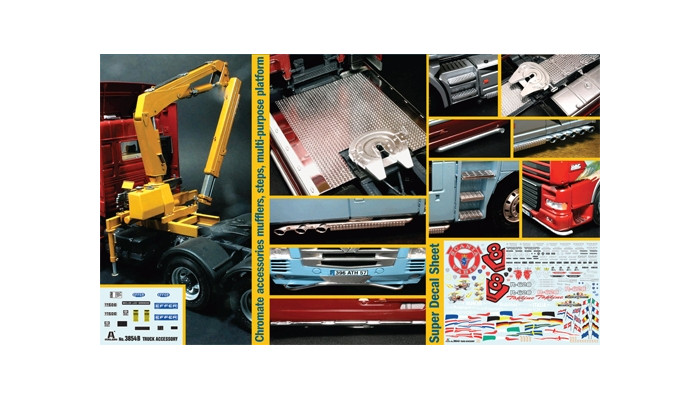 Italeri Italeri Truck Accessories Set II  1:24 makett kamion kiegészítők (3854s)