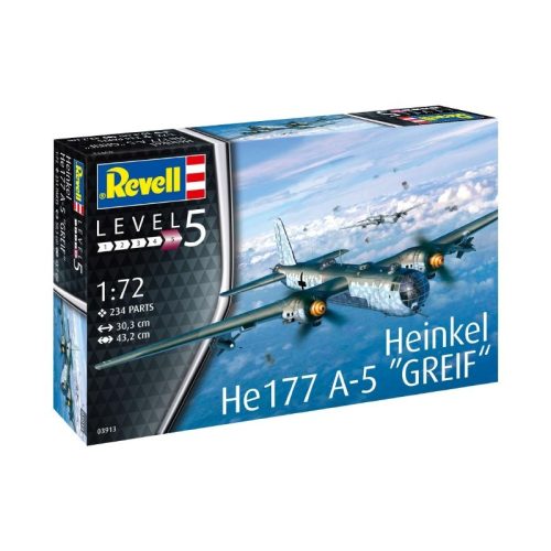 Revell Heinkel He177 A-5 Greif repülőgép makett 3913