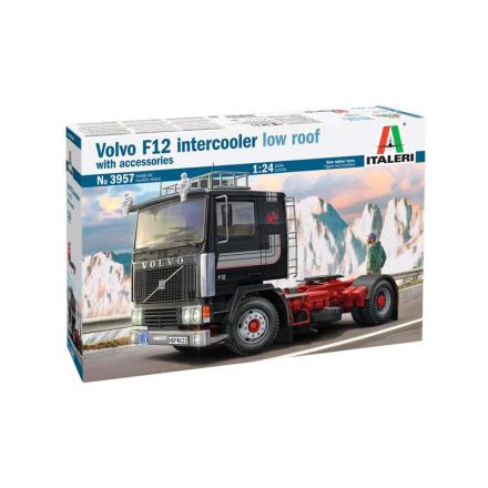 Italeri Volvo F12 Intercooler 1:24 makett kamion (3957s)