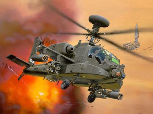 Revell AH-64D Longbow Apache helikoter makett 4046