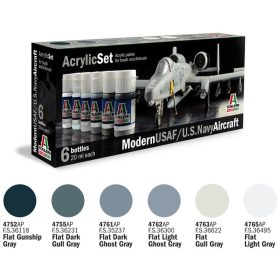   Italeri Italeri Acrylic szett: MODERN USAF/U.S. NAVY AIRCRAFT (431AP) festék