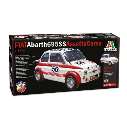 Italeri - FIAT Abarth 695SS/Assetto Corsa 1:12 (4705s)
