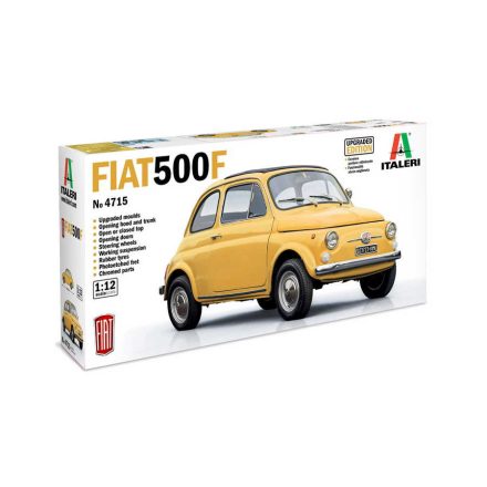 Italeri - FIAT 500 F 1968 upgraded edition 1/12 (4715S)
