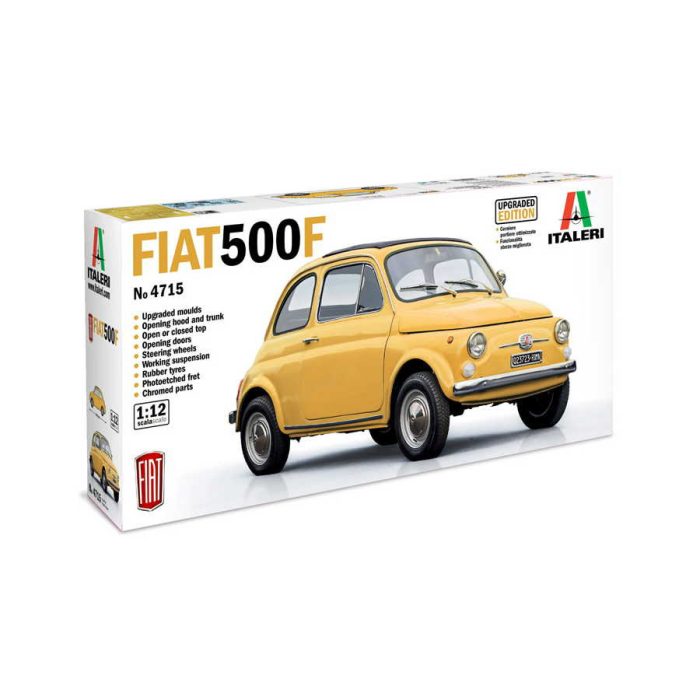 Italeri Italeri - FIAT 500 F 1968 upgraded edition 1/12 (4715S)