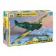 Zvezda Zvezda Lavochkin La-5 Soviet Fighter Aircraft WWII 1:48 (4803) makett repülő