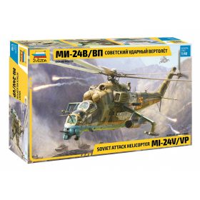 Zvezda Zvezda MIL Mi-24 V/VP 1:48 makett helikopter (4823)