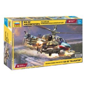   Zvezda Zvezda Ka-52 Russian Attack Helicopter 1:48 (4830) makett helikopter