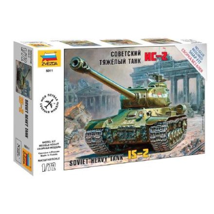 Zvezda IS-2 Stalin 1:72 makett harcjármű (5011)