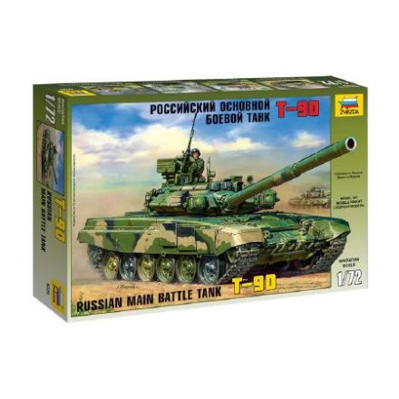 Zvezda Russian Main Battle Tank T-90 1:72 makett harcjármű (5020)