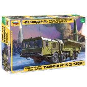   Zvezda Zvezda Iskander Ballistic Missile Launcher 1:72 makett harcjármű (5028)