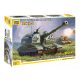 Zvezda Zvezda MSTA-S Self Propelled Howitzer 1:72 makett harcjármű (5045)