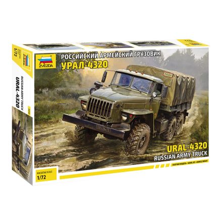 Zvezda URAL-4320 Truck 1:72 makett harcjármű (5050)