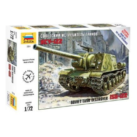 Zvezda ISU-122 1:72 makett harcjármű (5054)