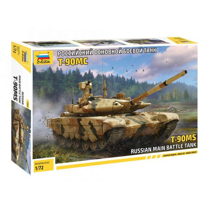 Zvezda Zvezda T-90MS 1:72 makett harcjármű (5065)