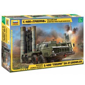   Zvezda Zvezda S-400 Triumf Missile System 1:72 makett harcjármű (5068)