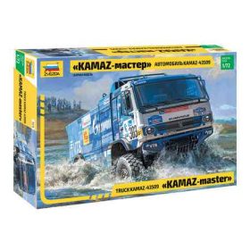   Zvezda Zvezda KAMAZ Master Rallye Truck 1:72 makett kamion (5076)