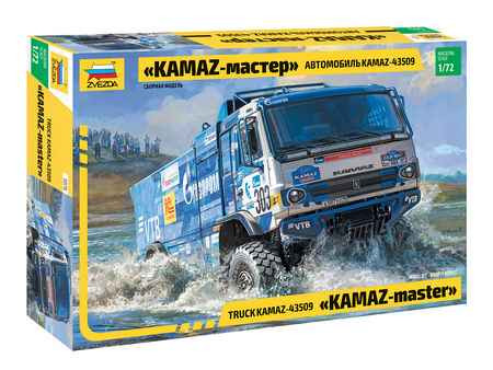 Zvezda Zvezda KAMAZ Master Rallye Truck 1:72 makett kamion (5076)