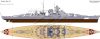 Revell Battleship Bismarck hajó makett 5098