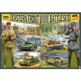   Zvezda Zvezda Battle Set: Eastern Front WWII 1:72 makett harcjármű (5203)