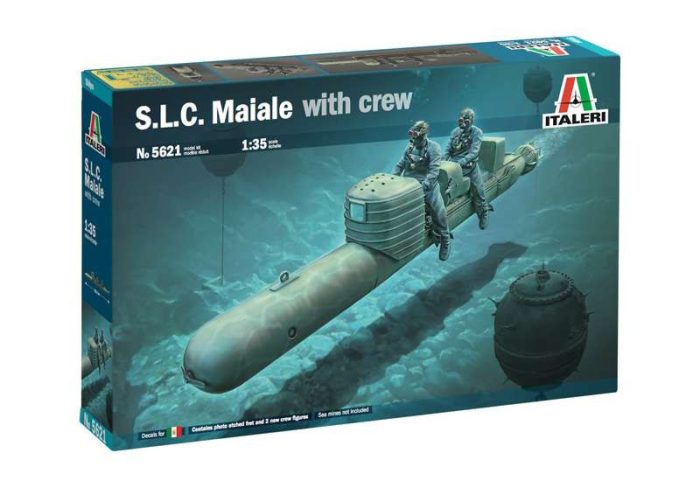 Italeri Italeri S.L.C. Maiale with crew  1:35 makett tengeralattjáró (5621s)