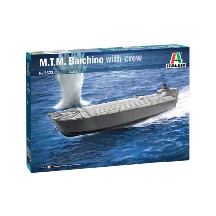 Italeri M.T.M. Barchino with crew  1:35 makett hajó (5623s)
