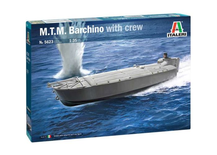 Italeri Italeri M.T.M. Barchino with crew  1:35 makett hajó (5623s)