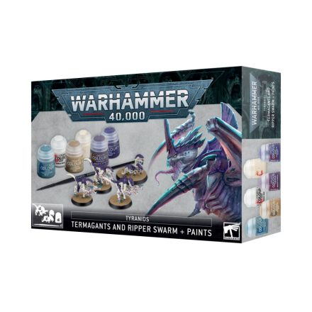 Citadel Colour Tyranids: Termagants and Ripper Swarm + Paints Set