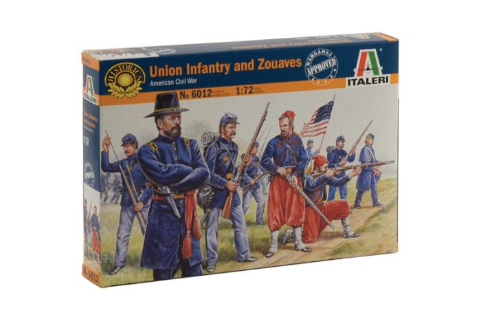 Italeri Italeri UNION INFANTRY / ZUAVES makett figura 1:72 (6012S)