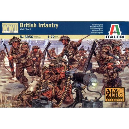 Italeri - British Infantry (WWII) 1:72 (6056s)