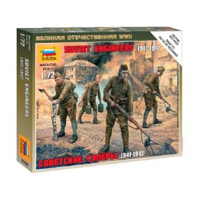   Zvezda Zvezda Soviet Engineers 1941-1942 makett figura 1:72 (6108)