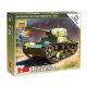 Zvezda Zvezda Soviet tank T-26 1:100 makett harcjármű (6113)