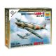 Zvezda Zvezda Soviet Fighter LAGG-3 /1941-1945/ 1:144 makett repülő (6118)