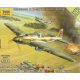 Zvezda Zvezda Soviet Stormovik IL-2 mod. 1941 1:144 makett repülő (6125)