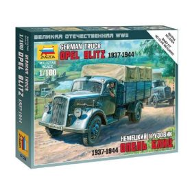   Zvezda Zvezda German Truck Opel Blitz /1937-1944/ 1:100 makett harcjármű (6126)