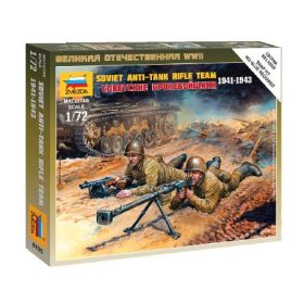   Zvezda Zvezda Soviet Anti-Tank Rifle Team /1941-1943/ makett figura 1:72 (6135)