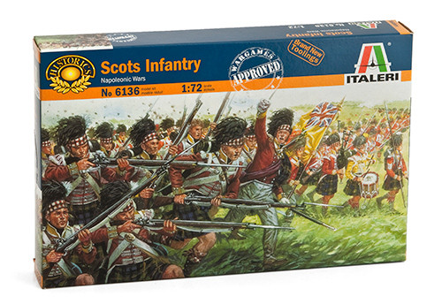 Italeri Italeri Scots Infantry makett figura 1:72 (6136s)