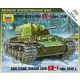 Zvezda Zvezda Soviet Heavy Tank KV-1 mod. 1940 1:100 makett harcjármű (6141)
