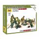 Zvezda Zvezda Soviet 120 mm Mortar with screw makett figura 1:72 (6147)