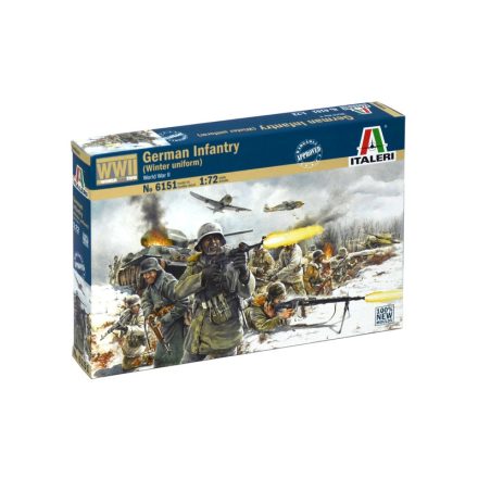 Italeri - German Infantry - Winter Uniform (WWII) 1:72 (6151s)