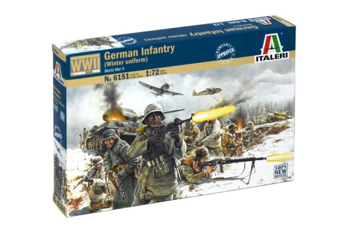 Italeri Italeri - German Infantry - Winter Uniform (WWII) 1:72 (6151s)