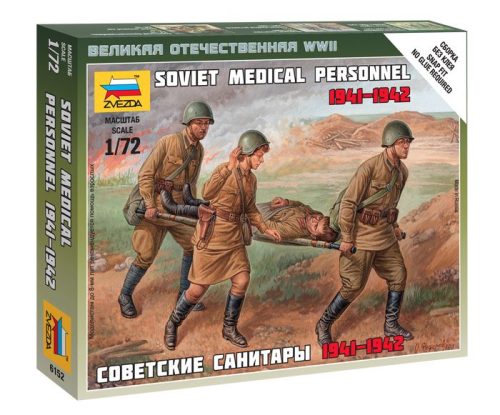 Zvezda Soviet Medical figura makett 6152