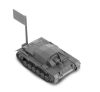 Zvezda German assault gun Stug-III Ausf.B tank makett 6155