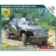 Zvezda Zvezda Sd.Kfz.222 Armored Car 1:100 makett harcjármű (6157)