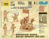 Zvezda British Infantry 1939-1945 figura makett 6166