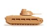 Zvezda British Tank Matilda MK-II tank makett 6171