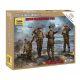 Zvezda Zvezda British Headquarter WWII makett figura 1:72 (6174)