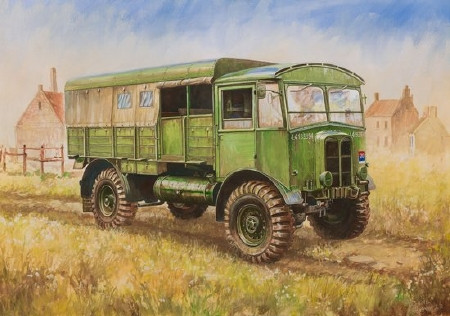 Zvezda Zvezda British Truck Matador  1:100 makett harcjármű (6175)